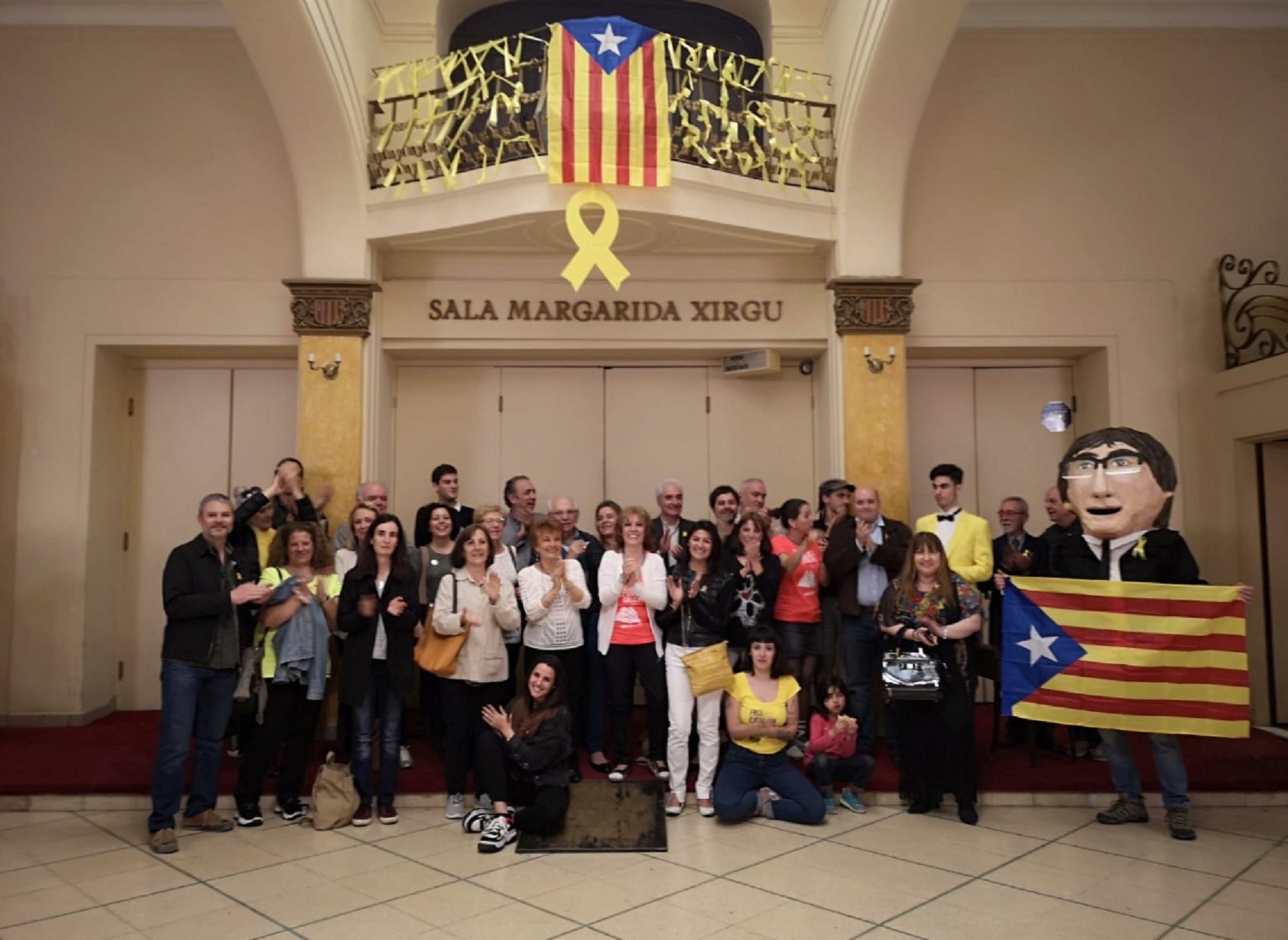 La commemoració a Buenos Aires de la declaració d'independència catalana