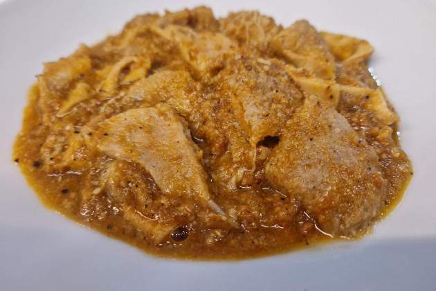 Callos del restaurante El Jardí. / Foto: Esmorzarsdeforquilla.cat