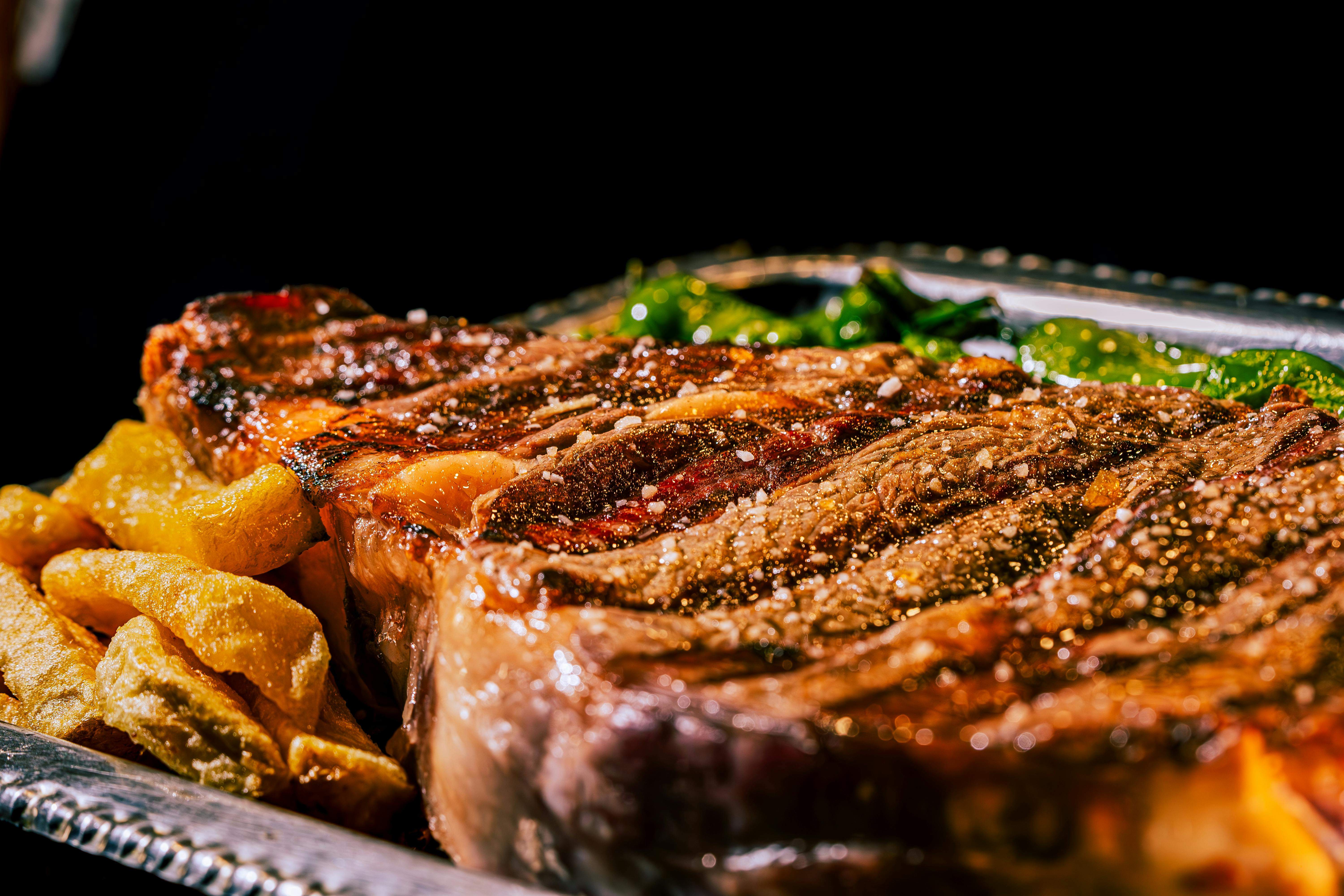 Chuletón, el plato seguro de Carles Puyol. Foto: Pexels