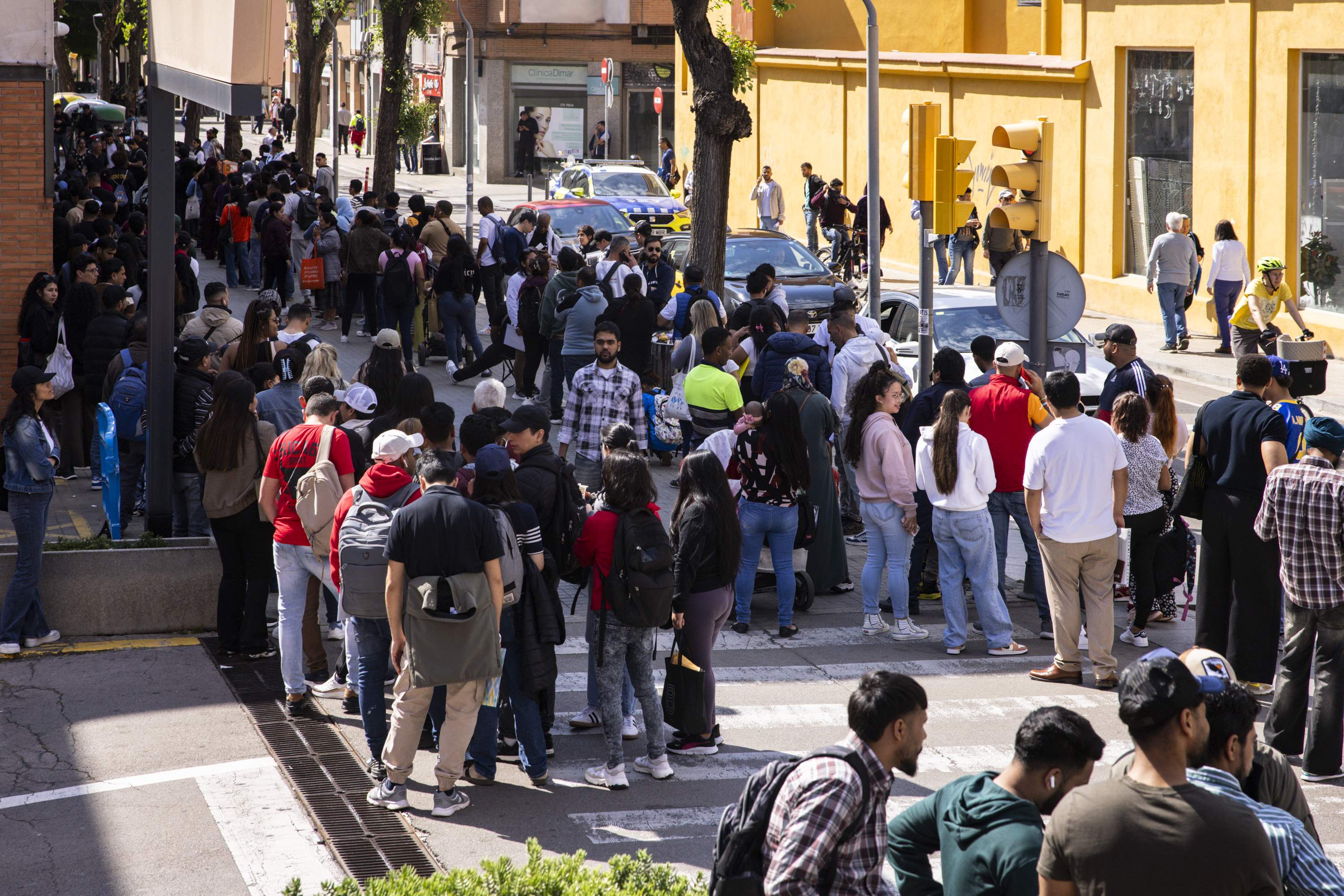 Regularització migrants, La Farga Hospitalet / Foto: Carlos Baglietto