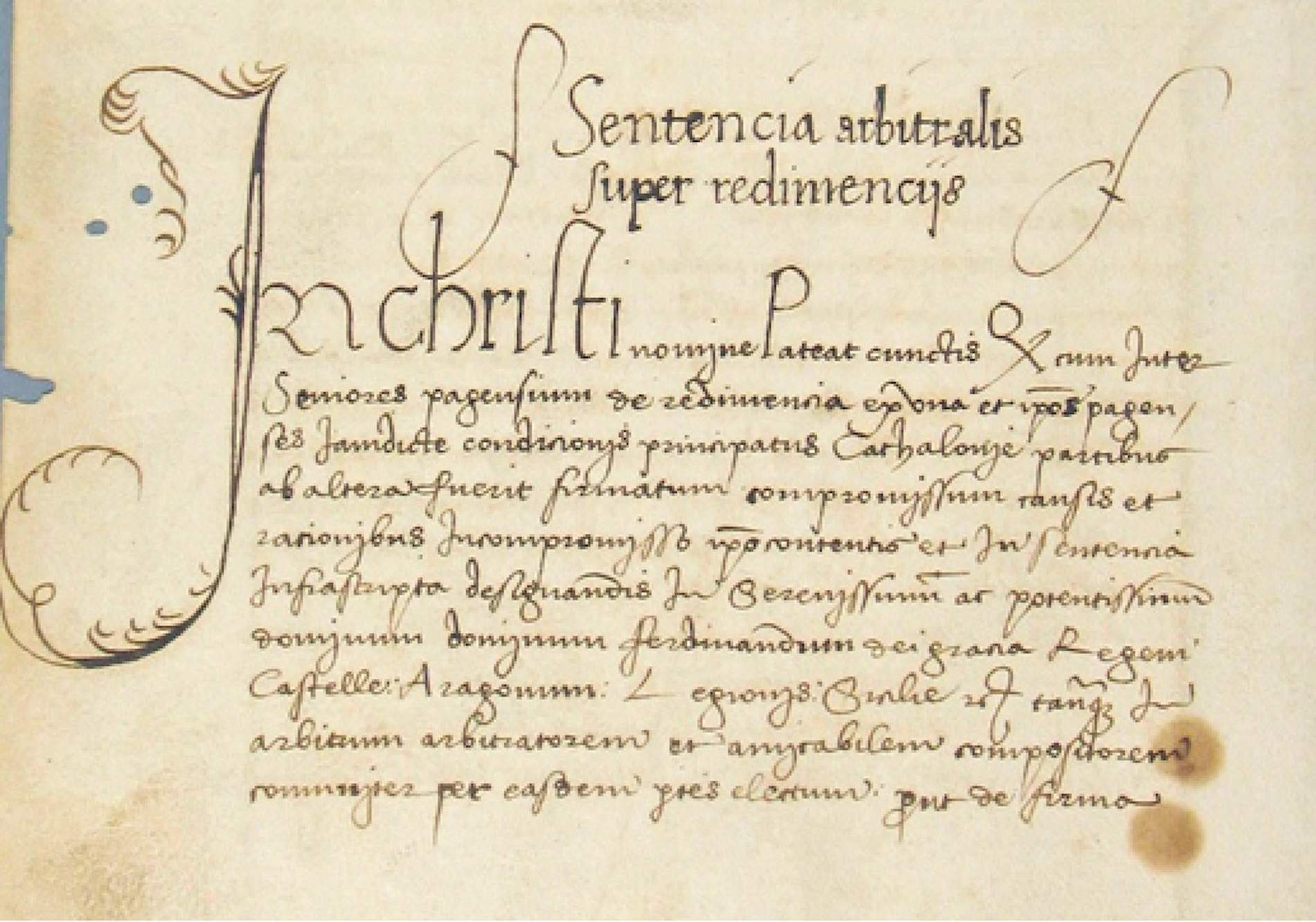 Fernando el Católico abre la puerta para que Catalunya se transforme en un Estado moderno