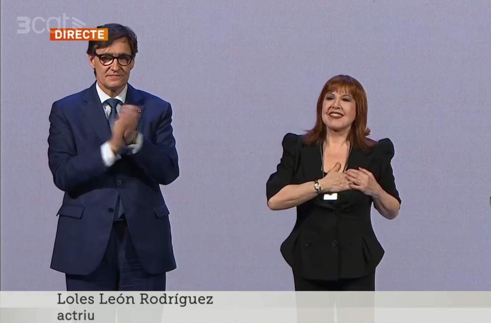 Salvador Illa Loles Leon TV3