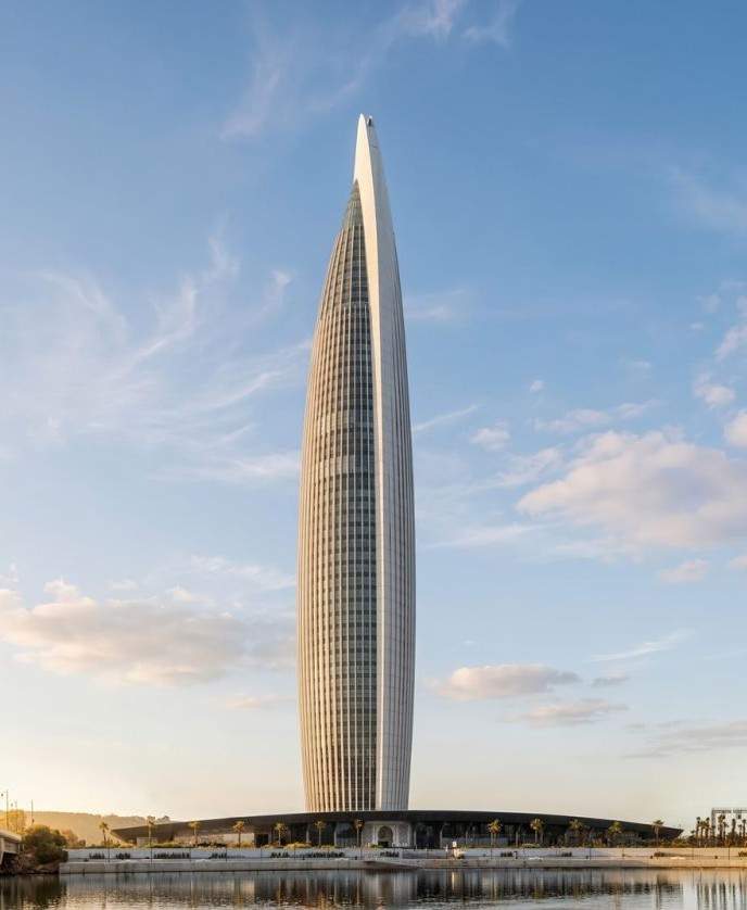 La Torre Mohammed VI se incorpora al ‘skyline’ de Rabat como icono de la modernidad marroquí