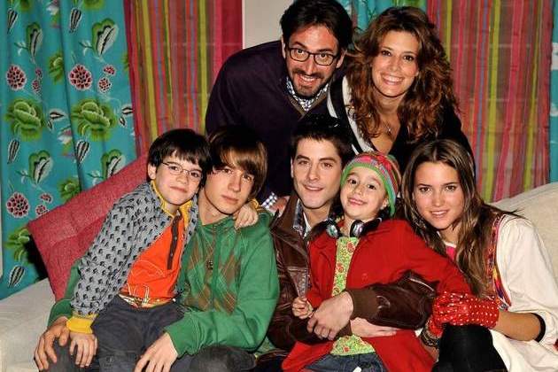 La família de 'Los protegidos'