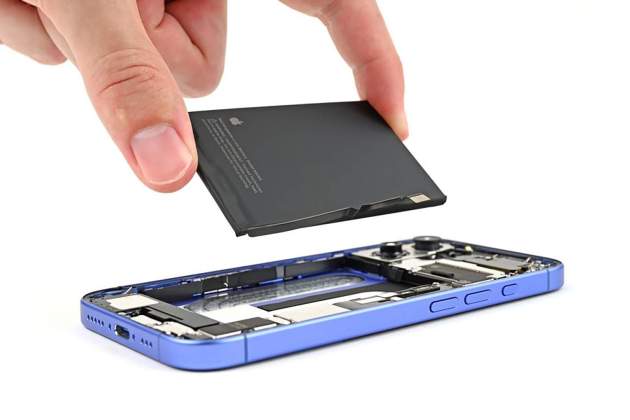 Batería en un iPhone Batería en un iPhone