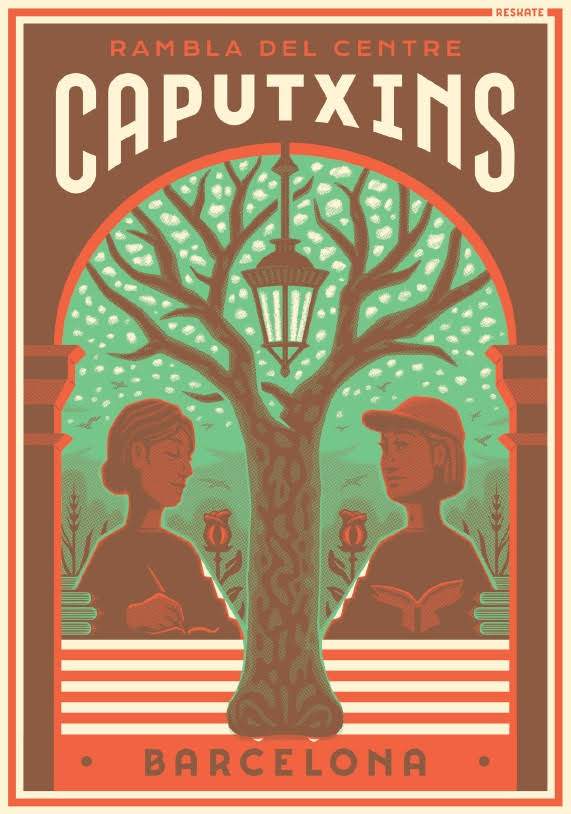 poster rambla caputxins foto amics de la rambla