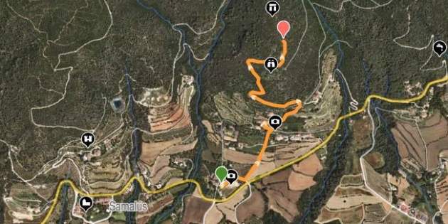 Imatge de la ruta de Samalús / Wikiloc