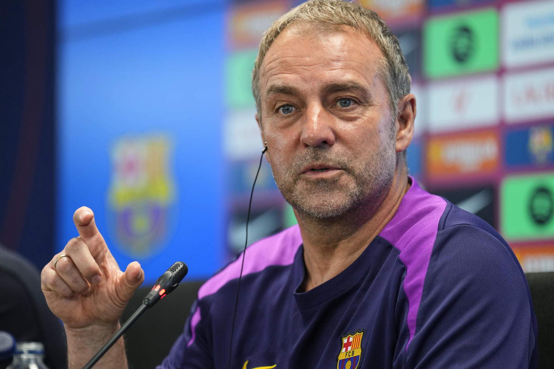 Ante el Celta, Hansi Flick le deja claro que no puede seguir jugando en el Barça