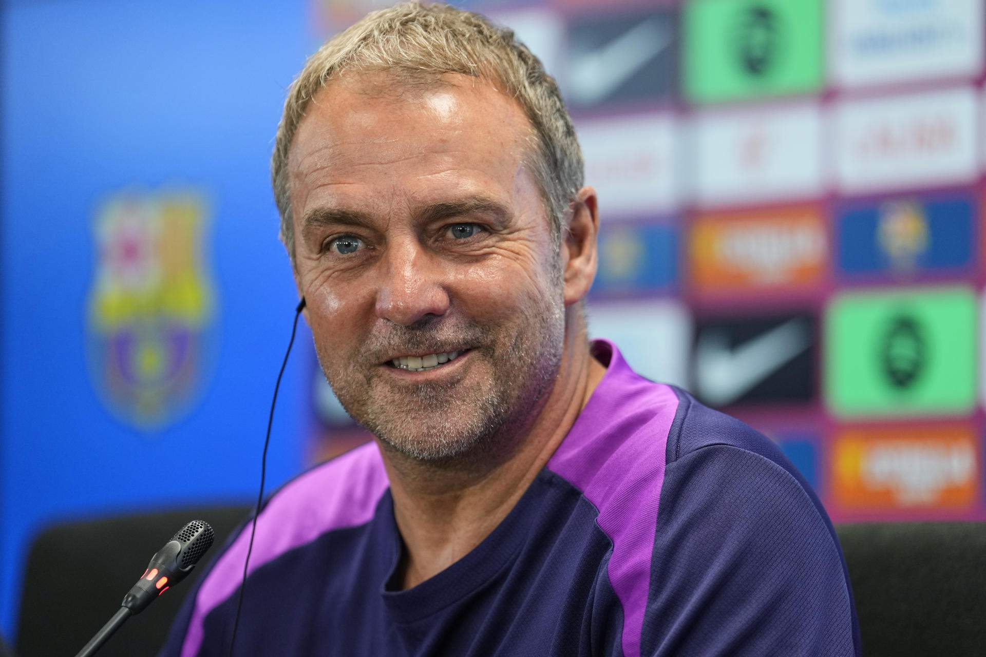 Flick confirma la seva renovació: "Vull la Champions i ser el tècnic del Barça quan l'estadi estigui acabat"