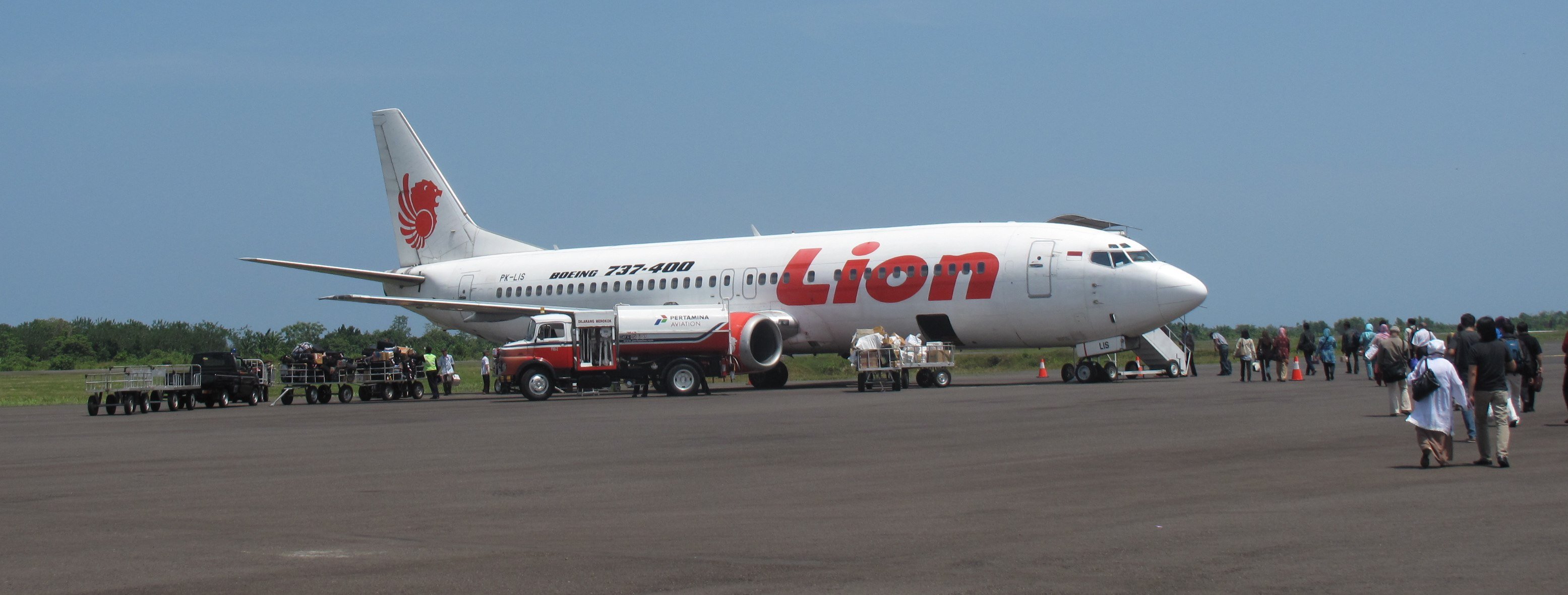 S'estavella un avió de Lion Air amb 188 passatgers a Indonèsia