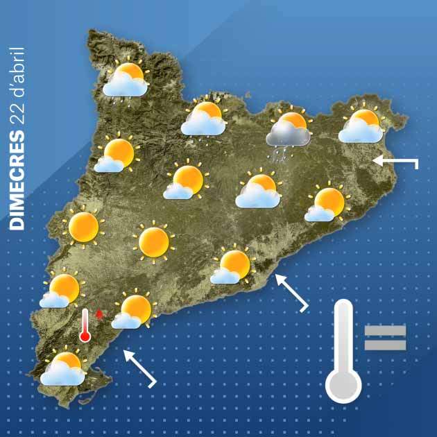 El Temps Catalunya 22-04
