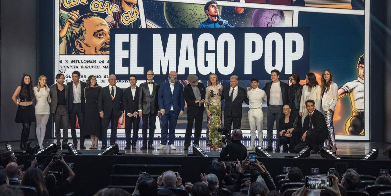 Foto de tots els participants a l'esdeveniment d'El Mago Pop del passat mes de desembre / Europa Press