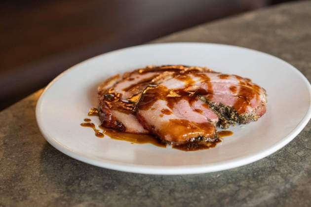 La porchetta del nou Romo. / Foto: Marta Garreta