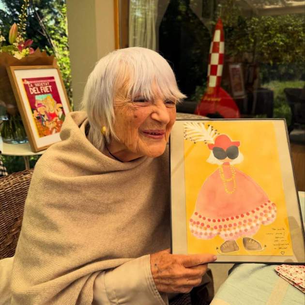 Fotos de la celebración de cumpleaños de Pilarín Bayés / Instagram