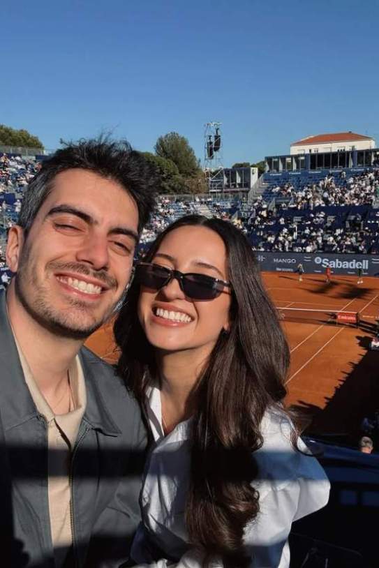 La Júlia Peguera i l'Enric Botella al Barcelona Open Banc Sabadell IG