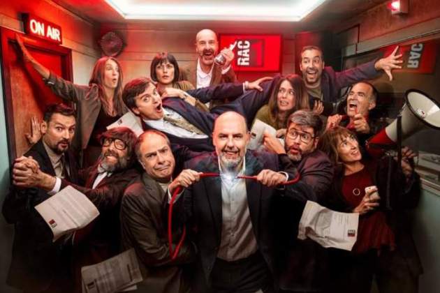 Jordi Basté, y el resto de compañeros de RAC1