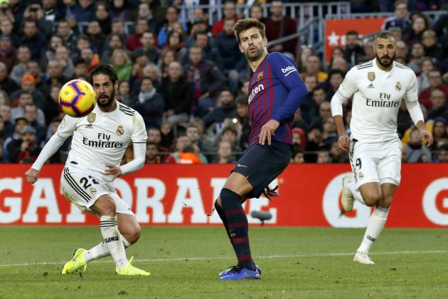 Gerard Piqué Barça Reial Madrid Clàssic EFE Gerard Piqué Barça Reial Madrid Clàssic EFE