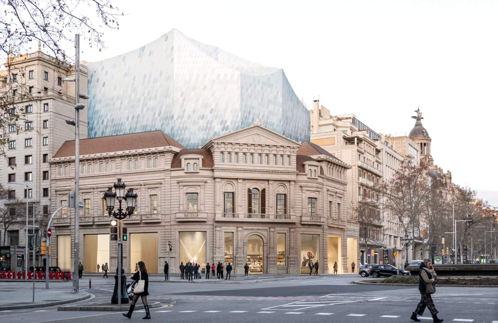 El futur Museu Thyssen pren cos amb la voluntat d’esdevenir un espai icònic de Barcelona
