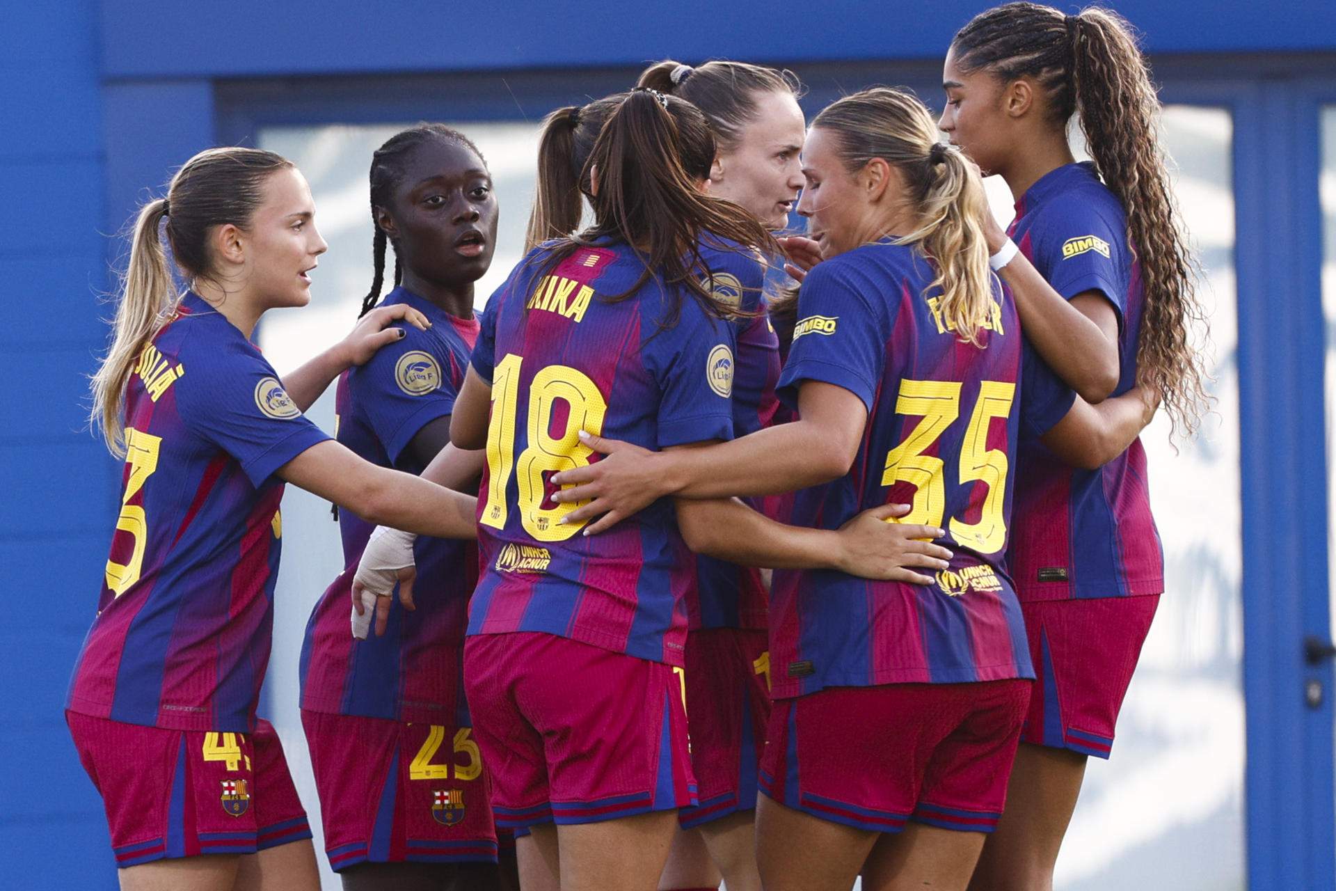 El Barça femení allarga el seu regnat i conquereix la Liga F després de guanyar el derbi contra l'Espanyol
