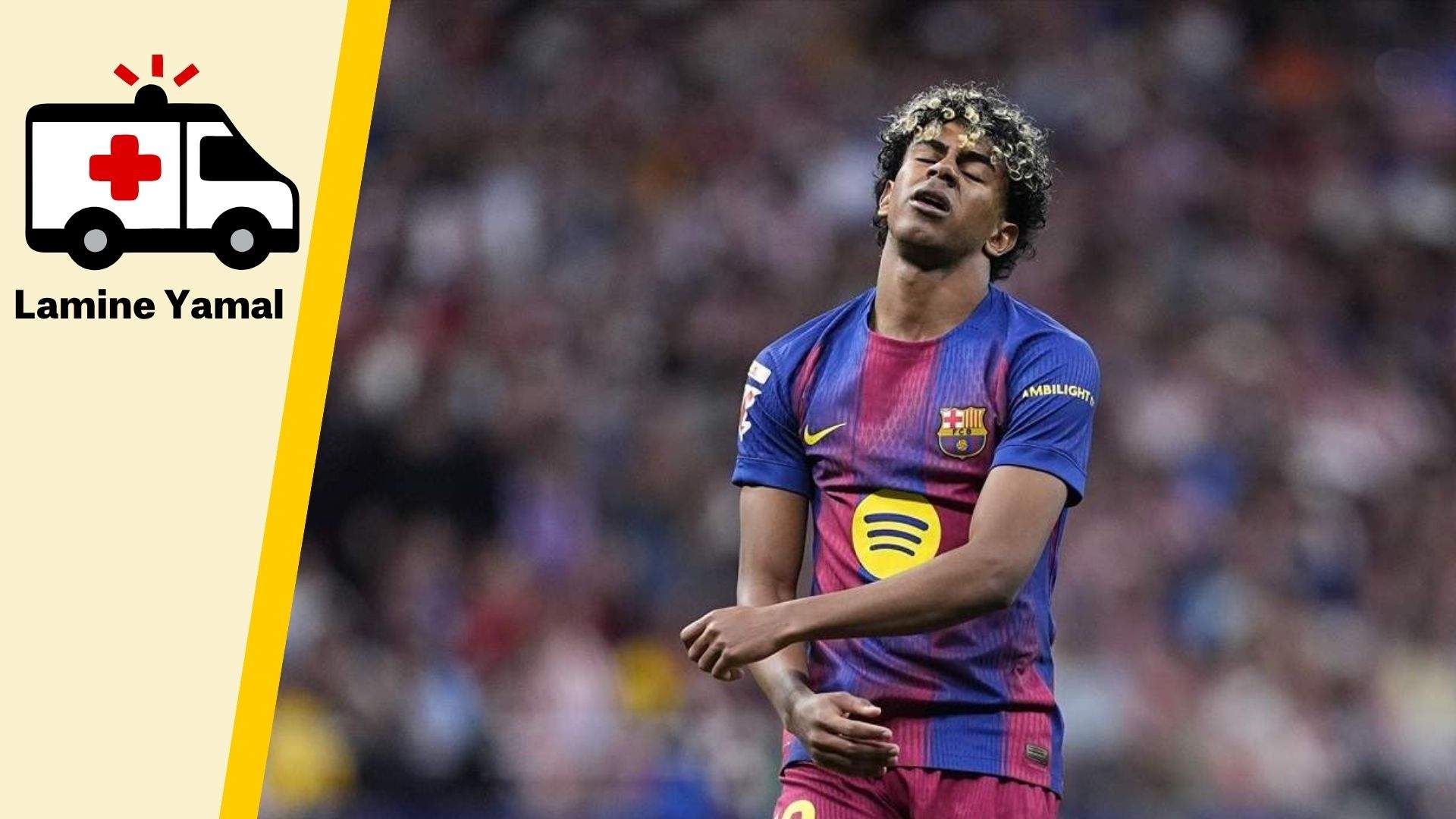 Lesió de Lamine Yamal: què li passa, quina lesió té i quant de temps estarà de baixa amb el Barça