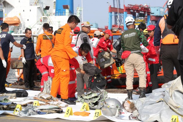 Accident avió indonesia EFE