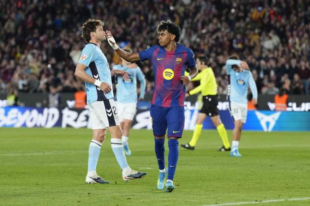 Lamine Yamal Barça Celta / Foto: EFE