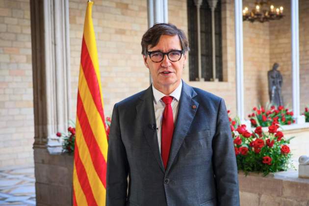 Discurs Salvador Illa Sant Jordi / Jordi Bedmar (Presidència)