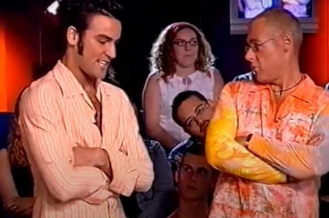 Raúl Gómez, amb Jordi González al 'Vitamina N' de City TV