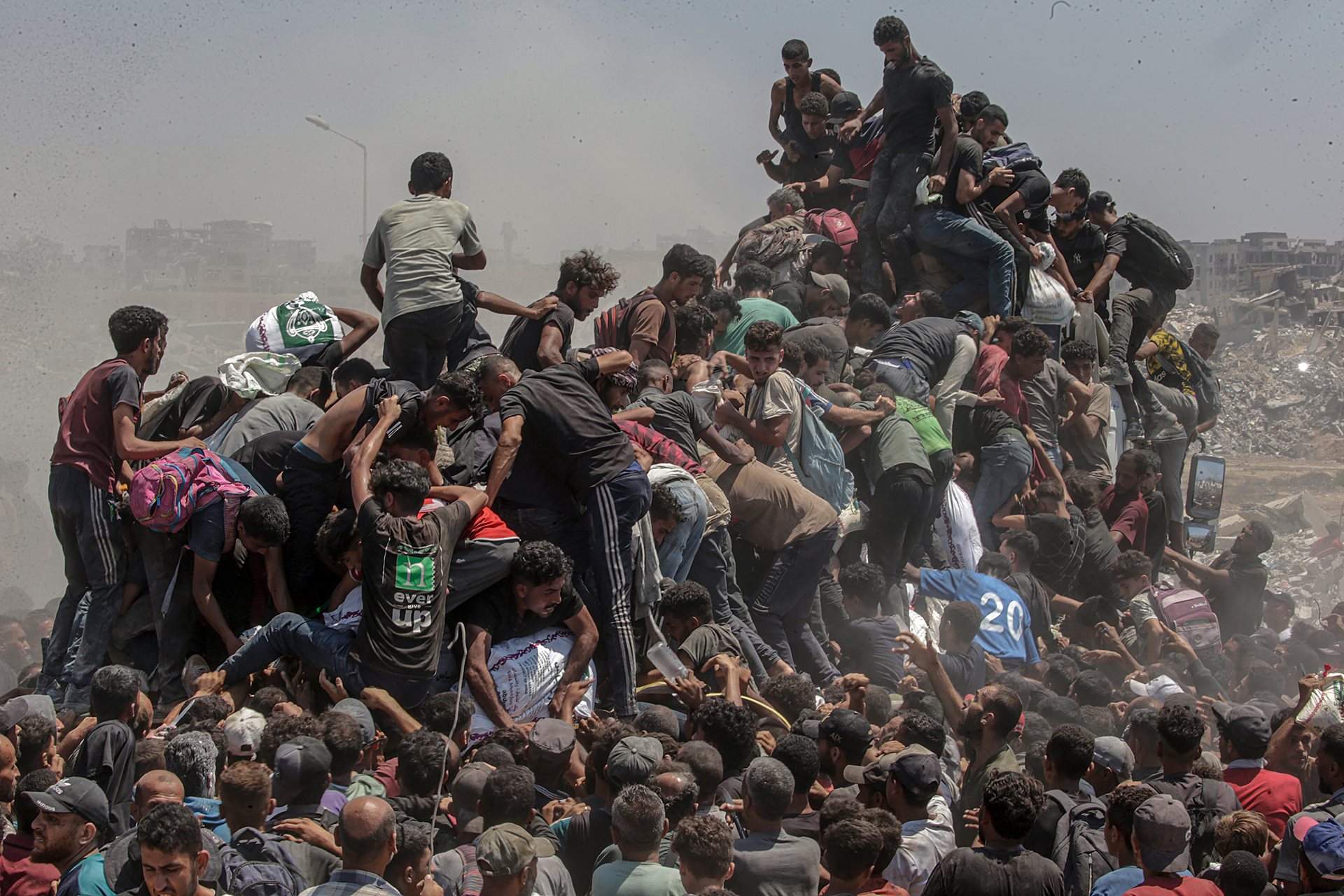 'Emergencia humanitària a Gaza', de Saber Nuraldin, finalista World Press Photo 2026