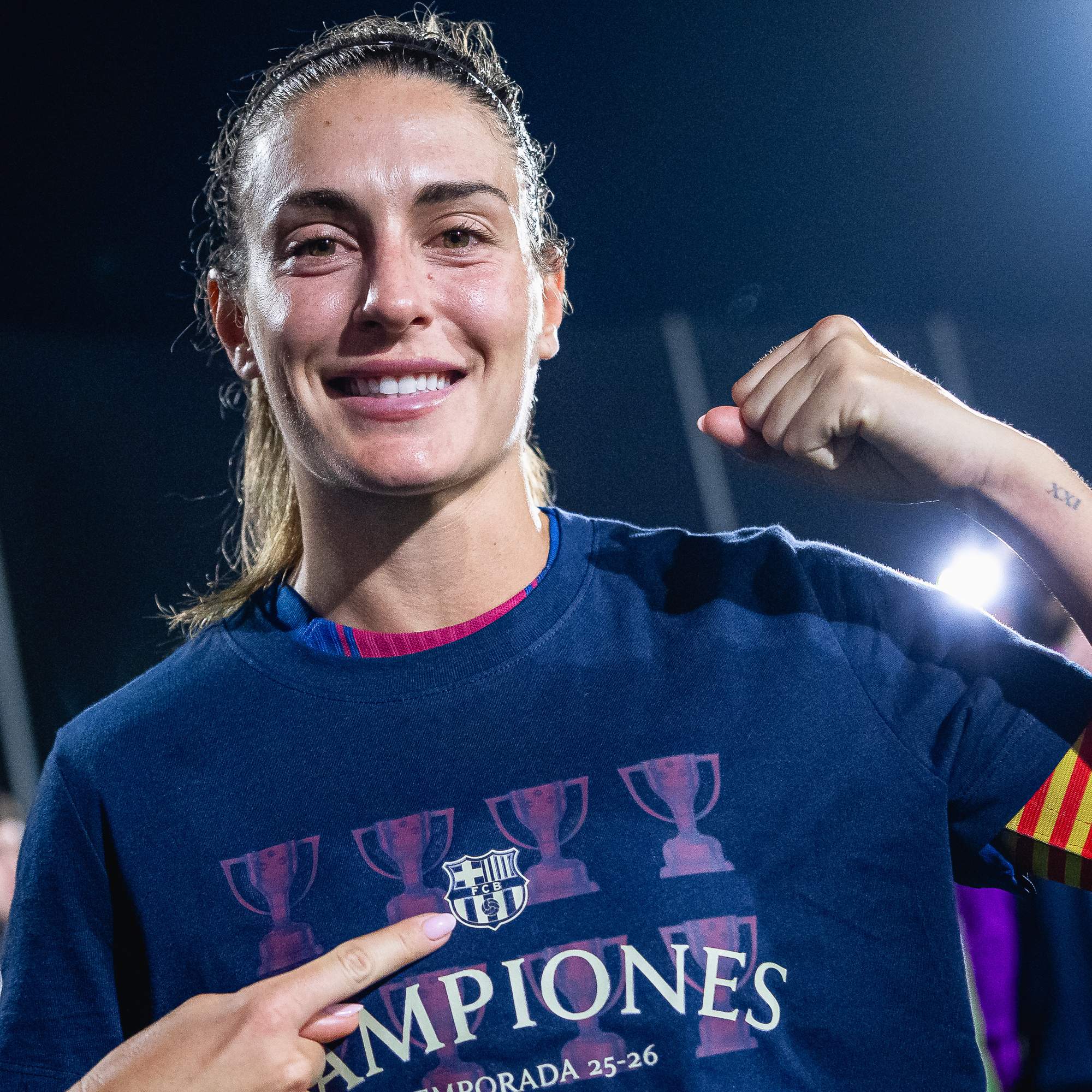 Alexia Putellas trenca una altra barrera al Barça i passa per davant de Messi
