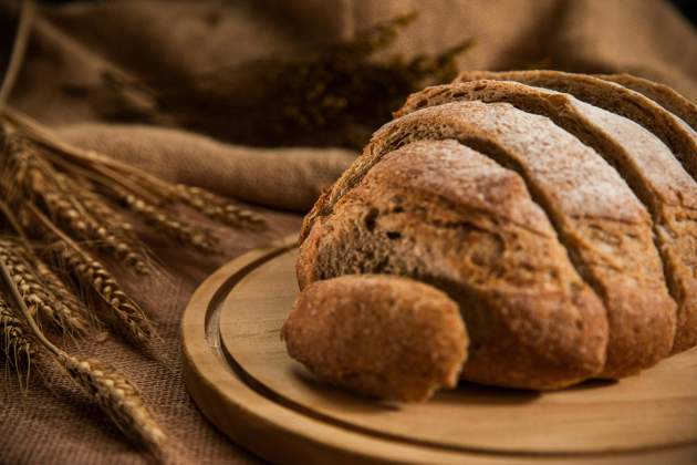 Un pan rústico. Foto: Pexels