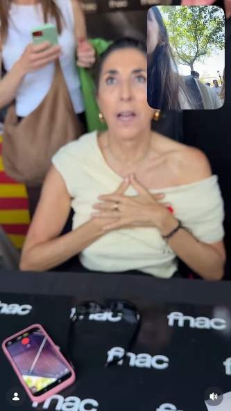 La reacción de Paz Padilla a la sorpresa de su hija / Instagram