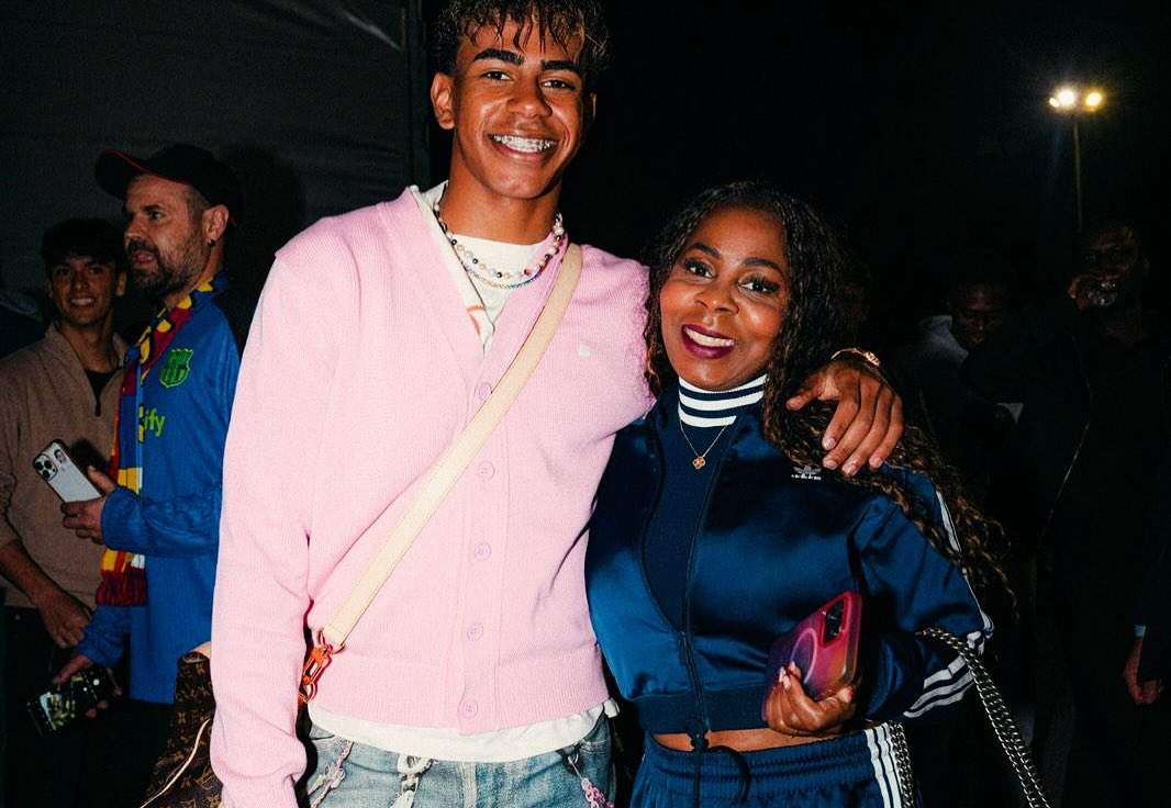 Lamine Yamal con su madre, Sheila Ebana / Instagram
