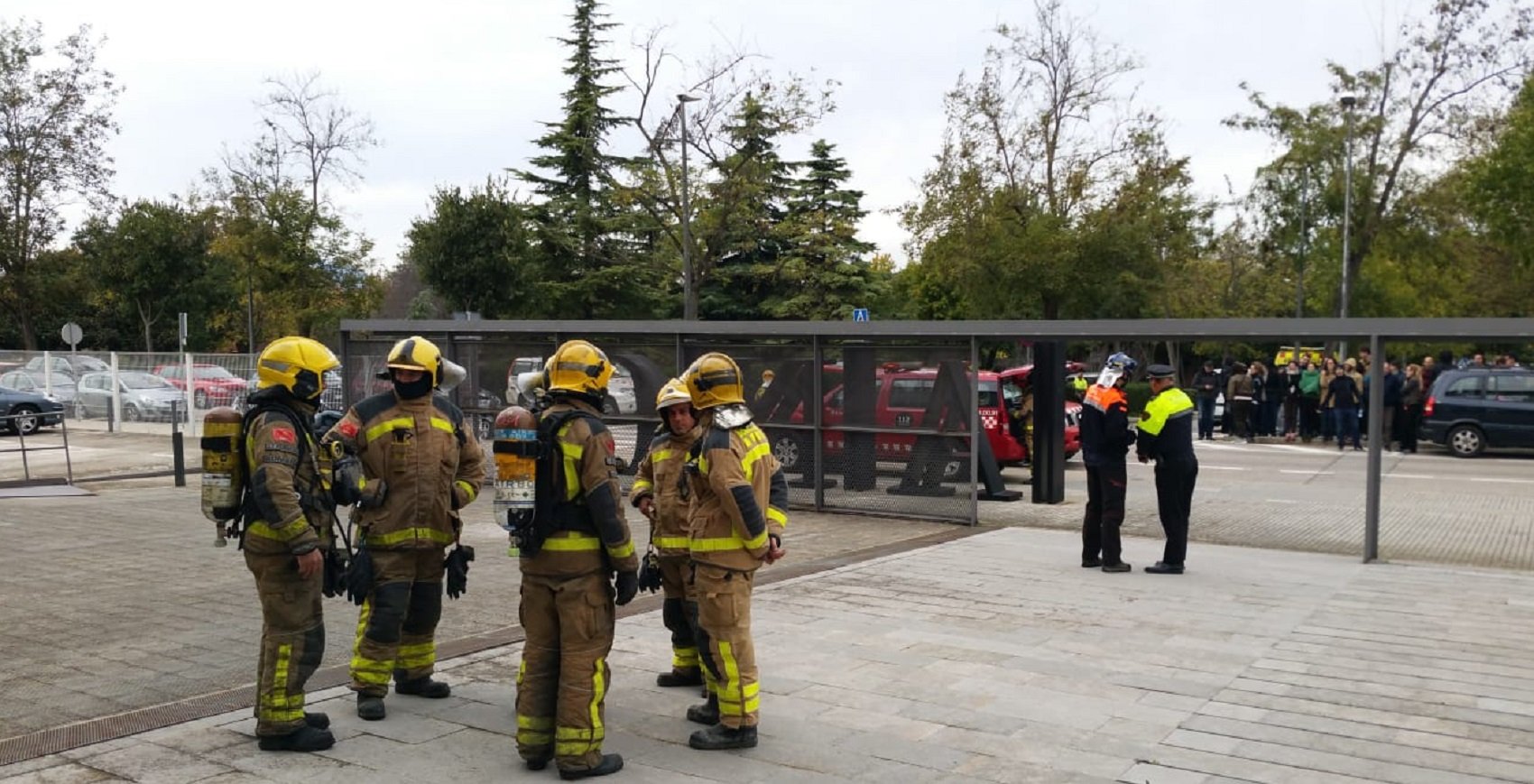 Evacuen l'Arxiu Nacional de Catalunya a Sant Cugat per un incendi