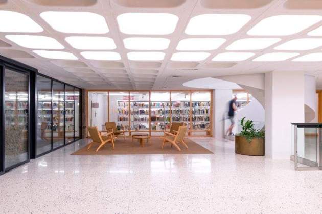 sede corporativa AMB área metropolitana barcelona María José Reyes, Stela Salinas, Elisenda Bonet 2