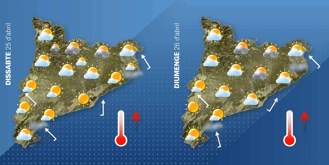 Mapa fin de semana 24 04