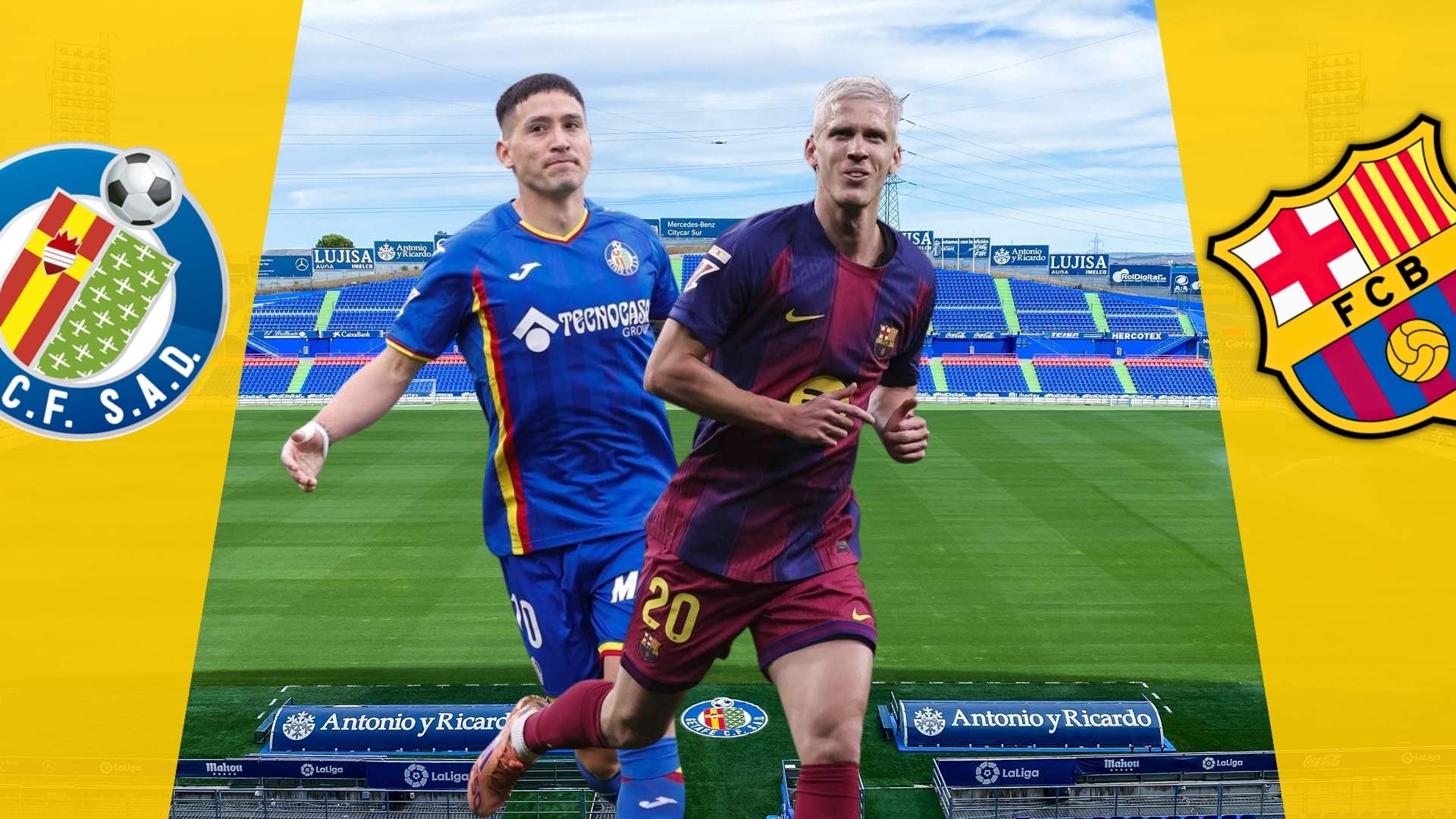 Getafe - Barça: horario y dónde ver por TV el partido de la 32.ª jornada de LaLiga EA Sports