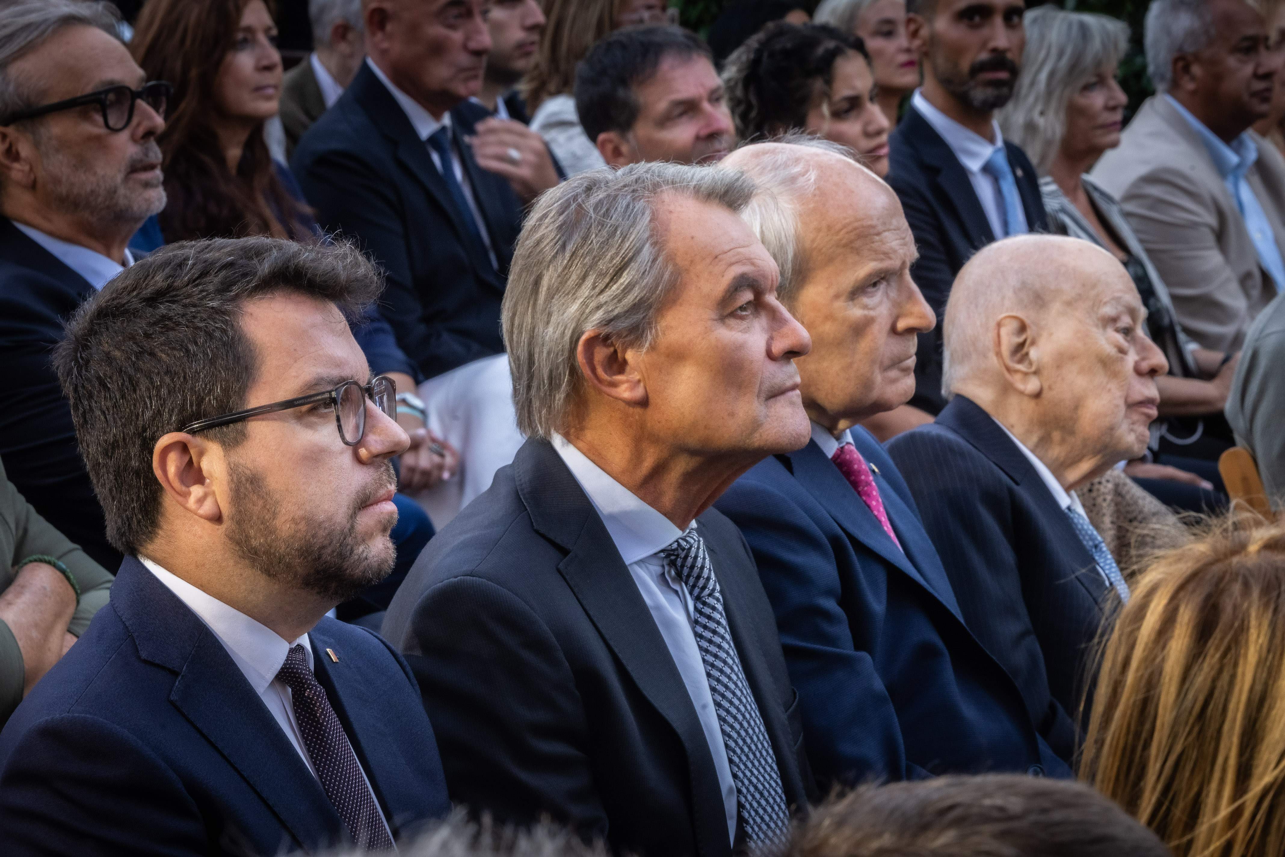 Gastos de los expresidents: Aragonès es el que más gasta con 43.000 euros y Puigdemont, el último con 628