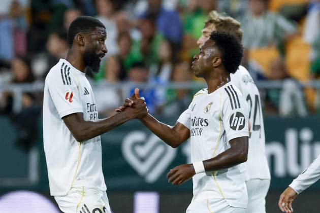 Vinícius Rudiger Betis Reial Madrid / Foto: EFE
