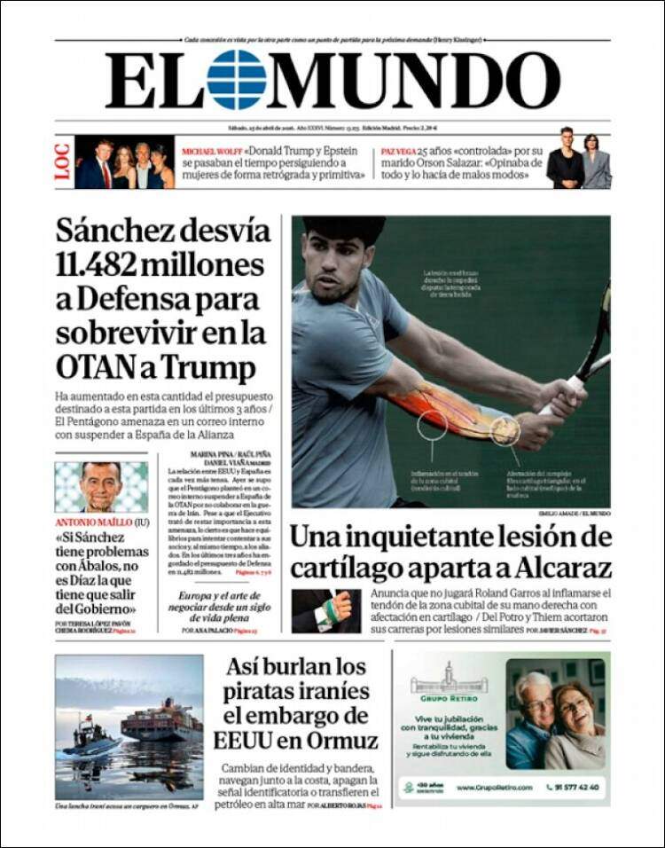 'El Mundo' 25