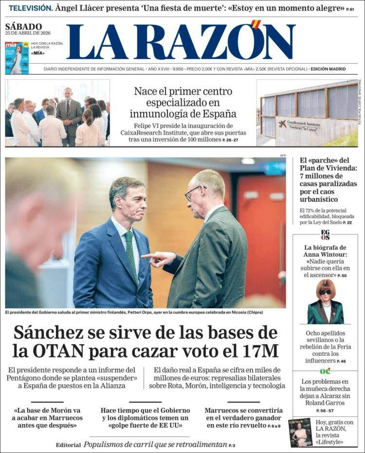 'La Razón' 25