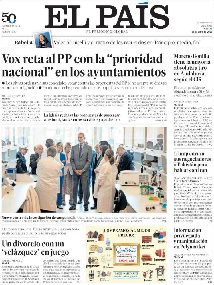 'El País' 25