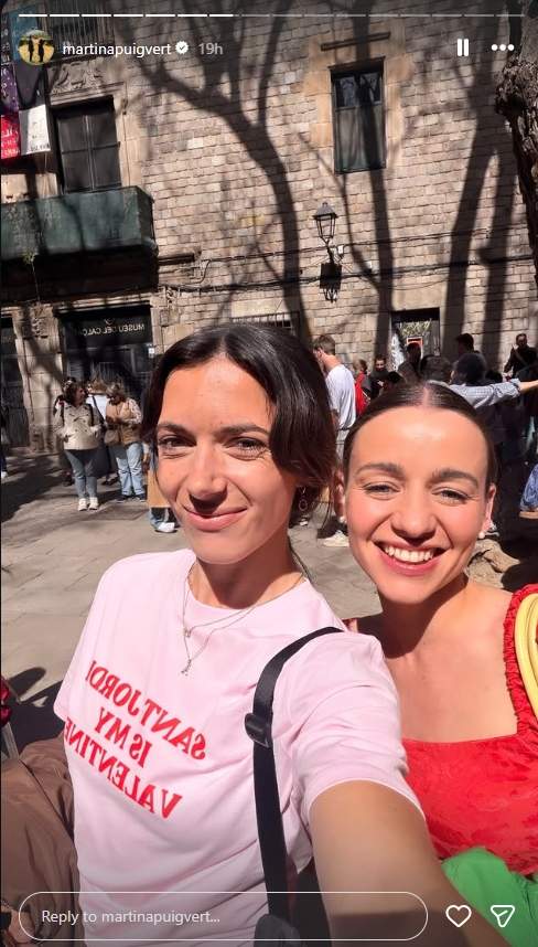Martina Puigvert i Aitana Bonmatí per Sant Jordi / Instagram