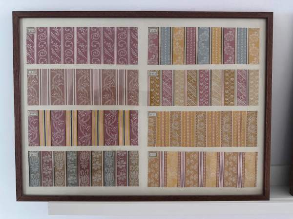 El mostrari de teixits del fabricant Ignacio Font, del segle XIX.