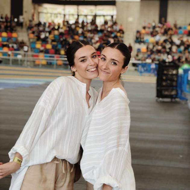L'Aina Machuca amb la seva germana Ingrid / Instagram