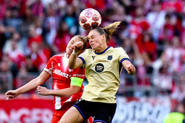 Linda Dallmann Ewa Pajor Bayern de Múnich Barça femenino / Foto: EFE