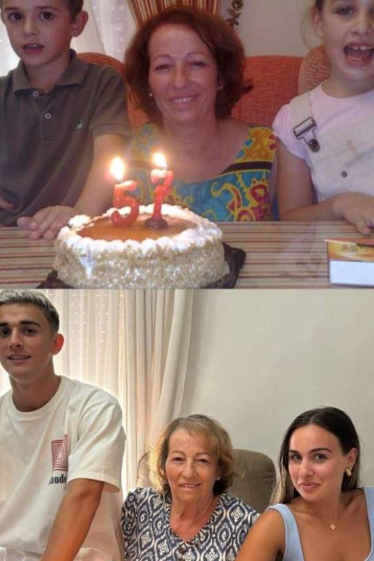 Aurora Páez y Gavi con su abuela   Instagram