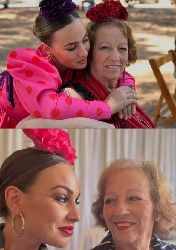 Aurora Páez con su abuela   Instagram (1)