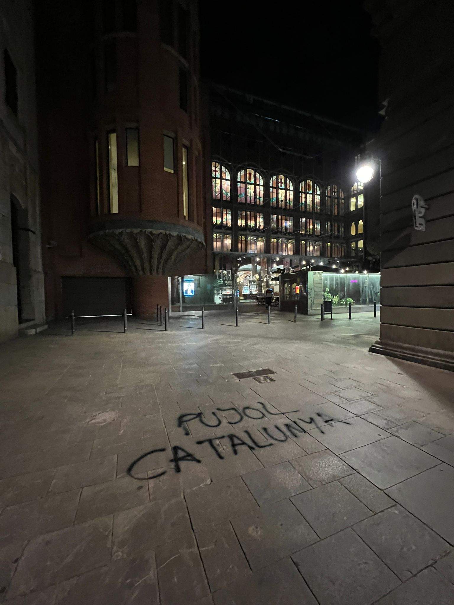 Pintades suport Jordi Pujol 1