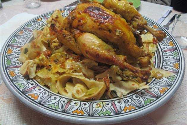 La Rfissa, el menjar tradicional preferit de Lamine Yamal. Foto: Wikimedia